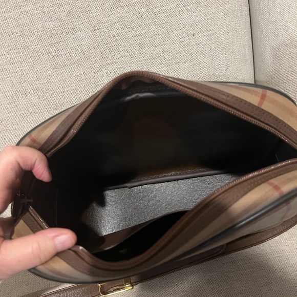 Burberrys Brown Checkered Women’s Crossbody bag (Vintage) - Picture 3 of 5